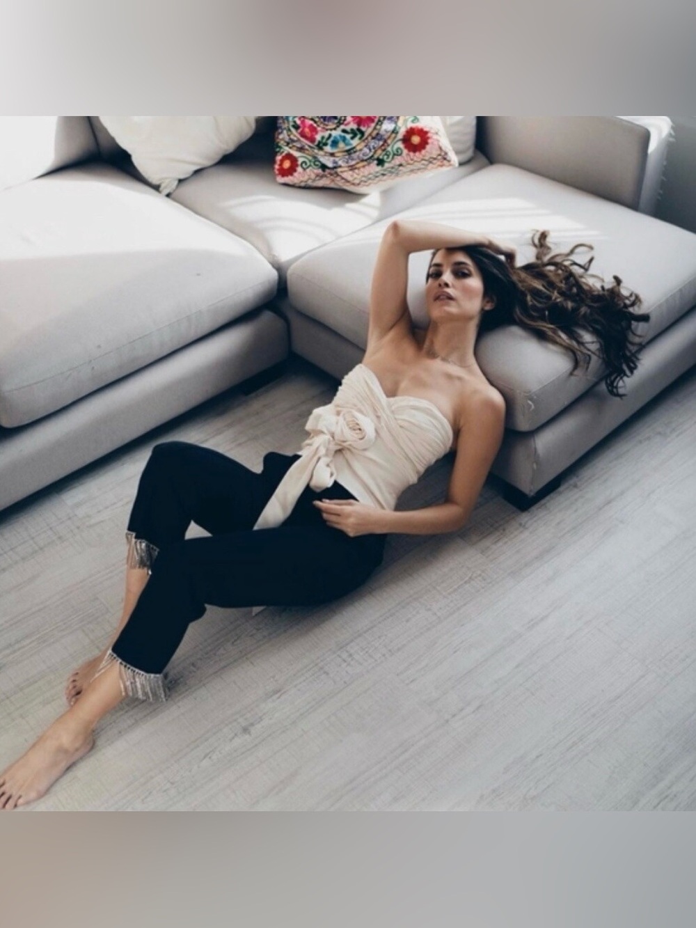 Zara Draped Crop Top
